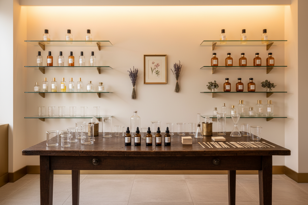 generate an image for about perfume studio